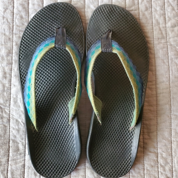 Chaco Ecotread Flip Flops Men's Sz 10 M - MSRP $75 - Picture 9 of 10